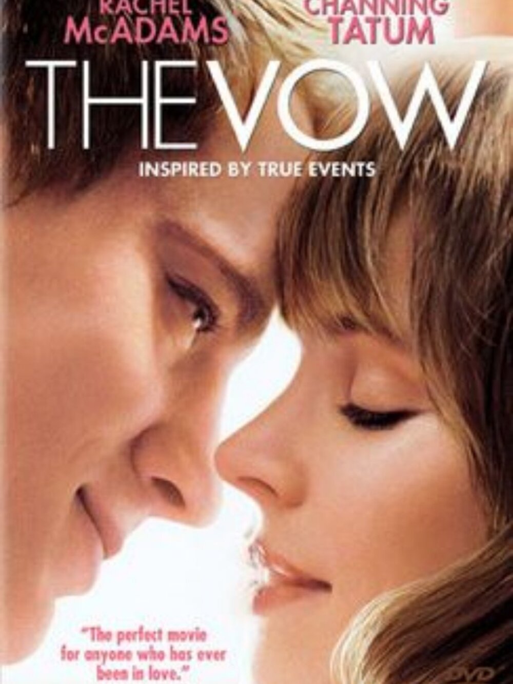 The Vow DVD Rachel McAdams Channing Tatum Sony Pictures Romantic Drama PG 13